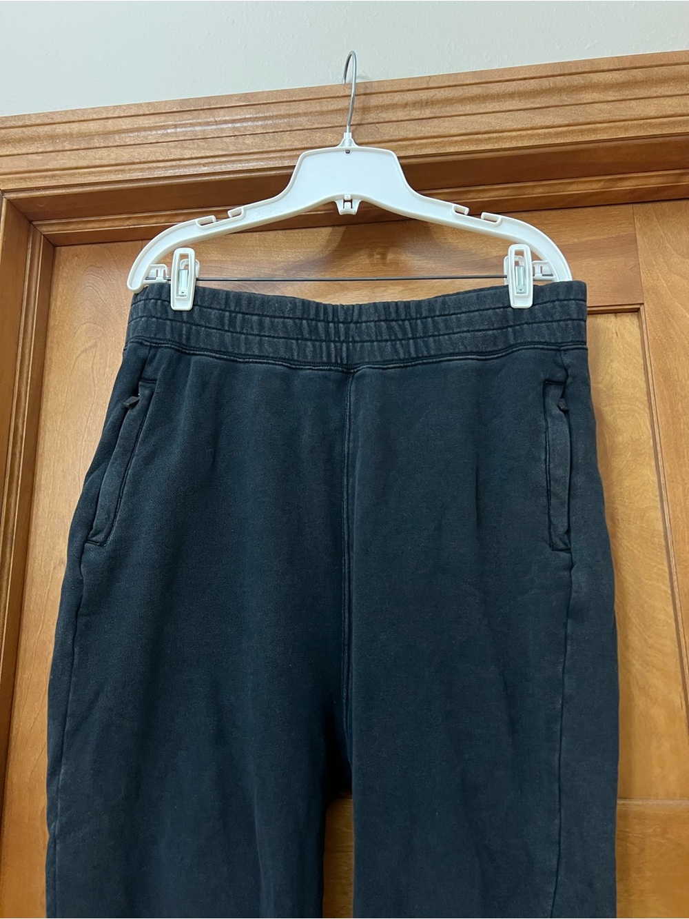 Free People June Bug Cargo Sweatpants Blue Gray Size Large - Picture 2 of 11